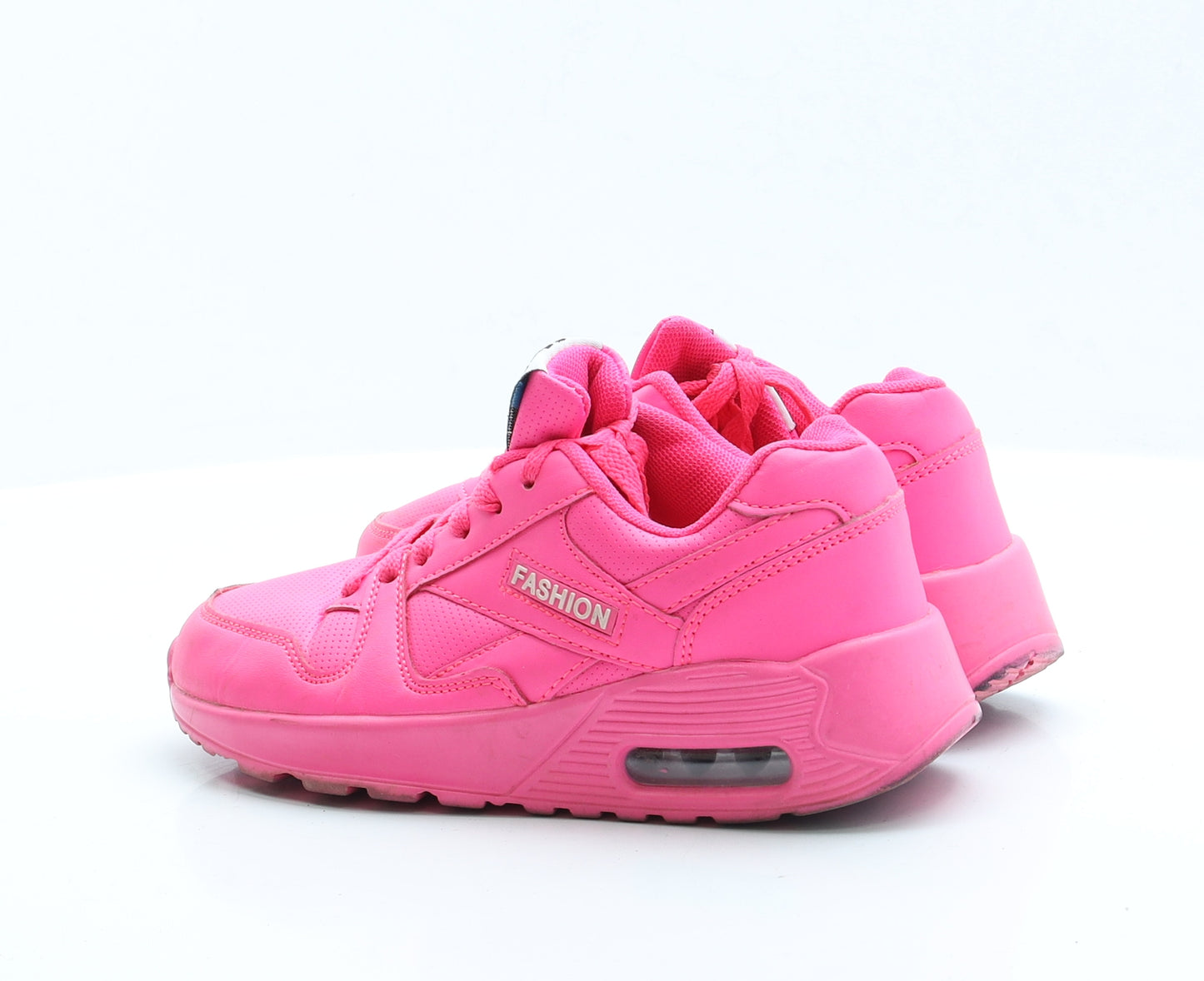 Preworn Girls Pink  Polyester Trainer Slipper UK 2.5 2.5