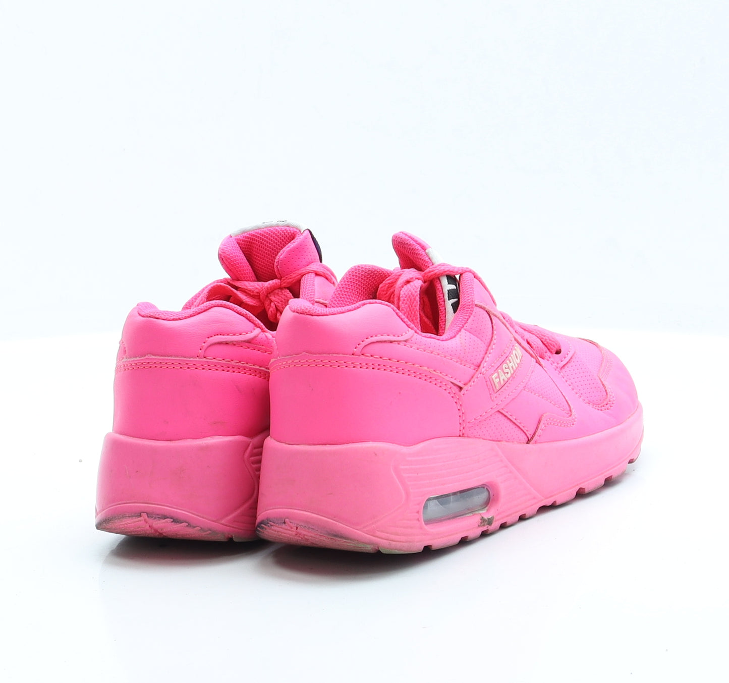 Preworn Girls Pink  Polyester Trainer Slipper UK 2.5 2.5