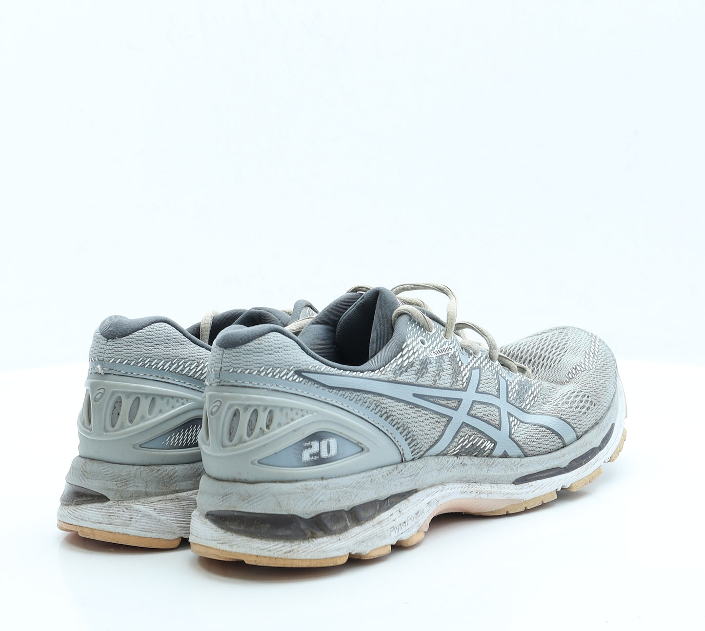 Oasics Womens Blue  Fabric Trainer Casual UK 7