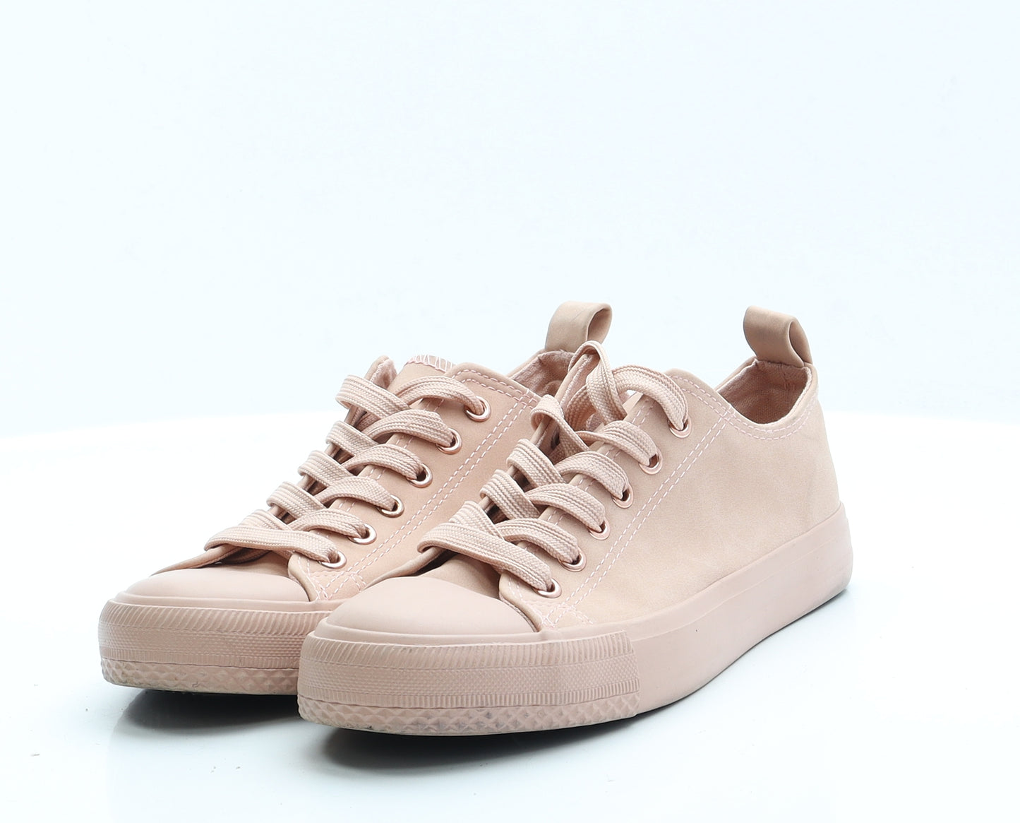 Primark Womens Pink  Fabric Trainer Casual UK 5 38