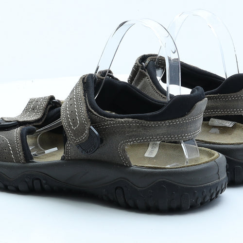Pavers Mens Brown  Faux Suede Slip On Sandal UK 10 10 EUR 43