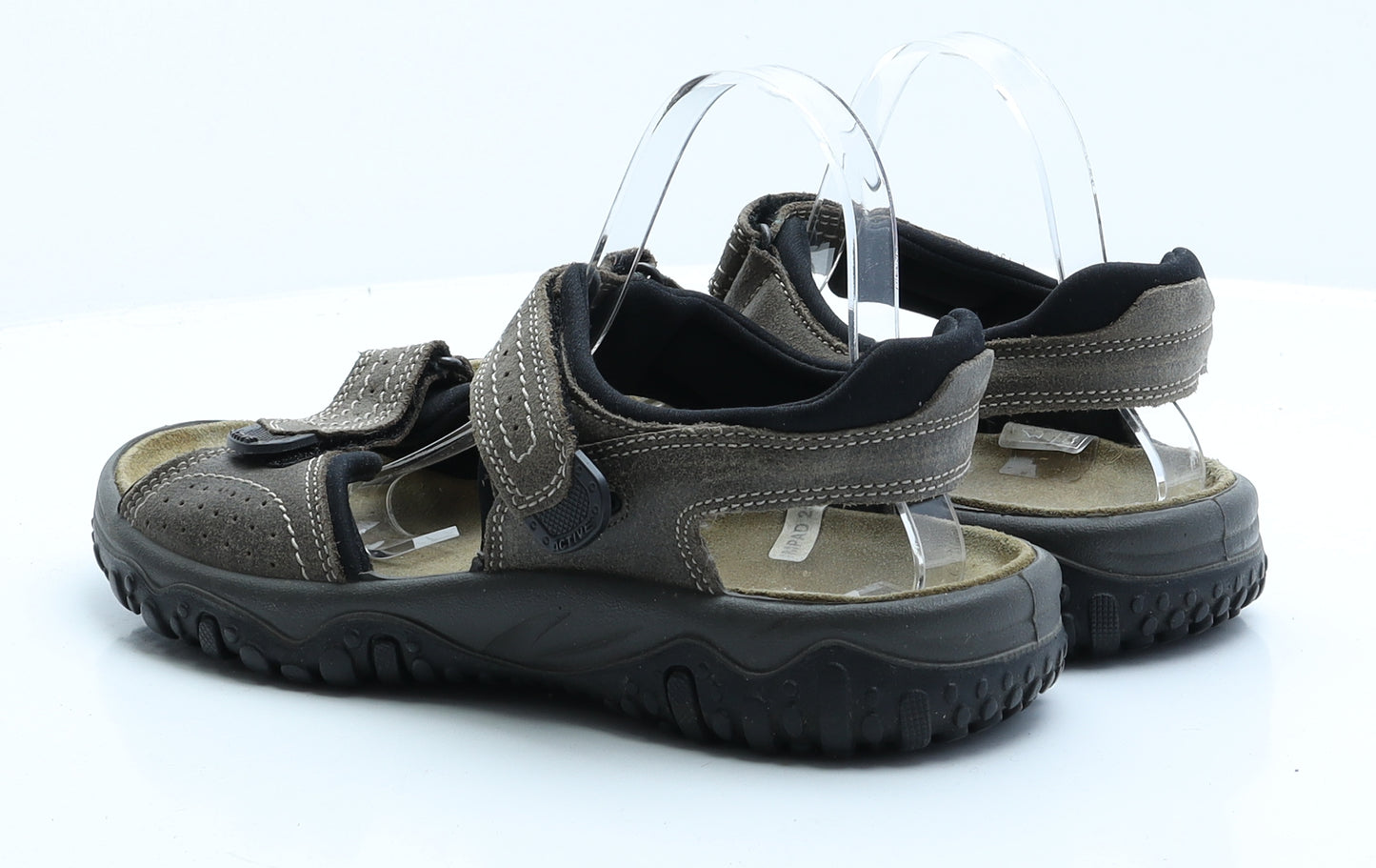 Pavers Mens Brown  Faux Suede Slip On Sandal UK 10 10 EUR 43