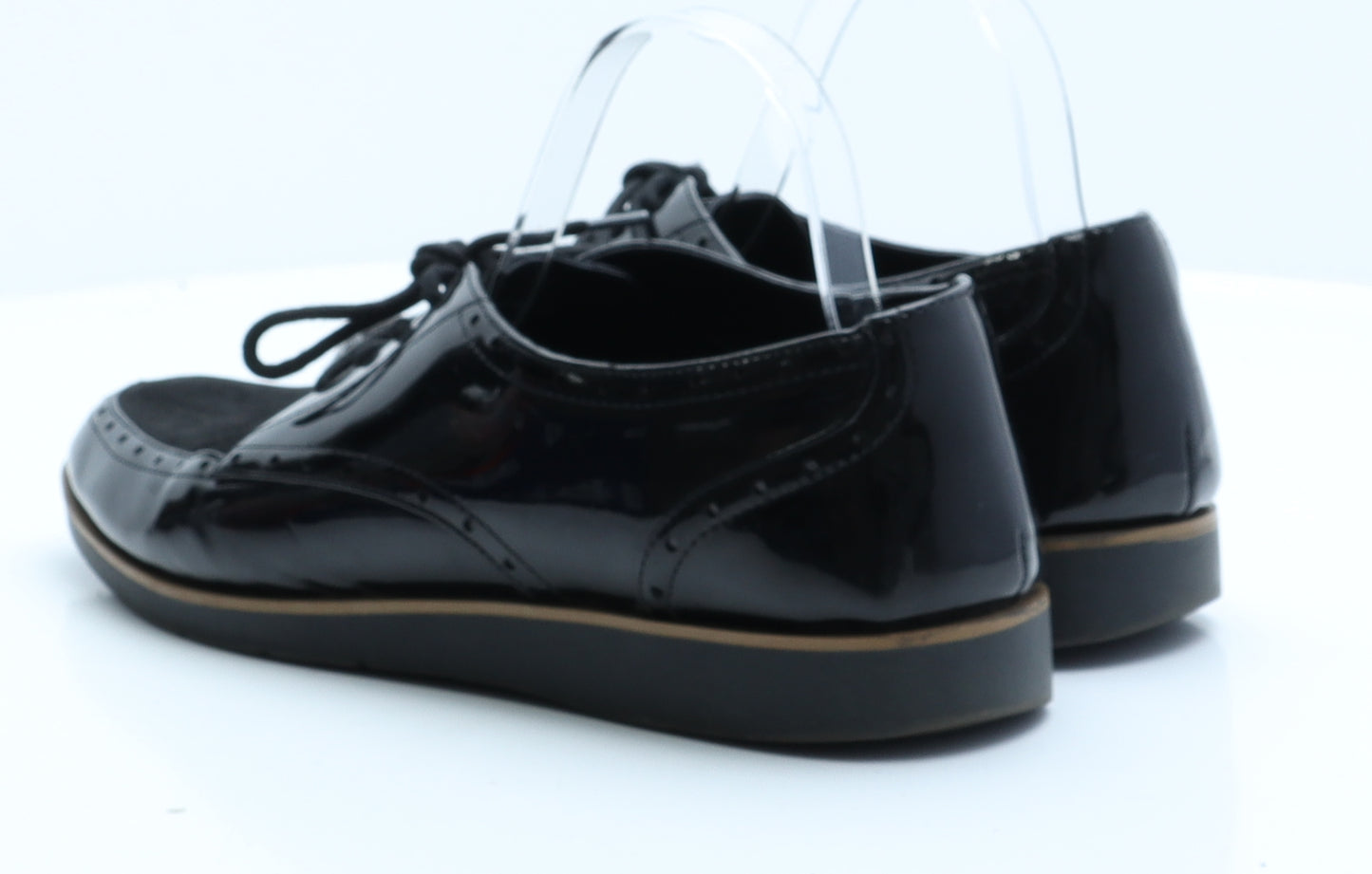 NEXT Womens Black  Rubber Loafer Flat UK 9 EUR 43