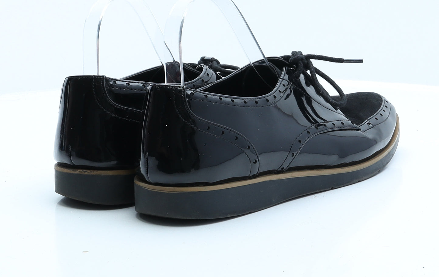 NEXT Womens Black  Rubber Loafer Flat UK 9 EUR 43