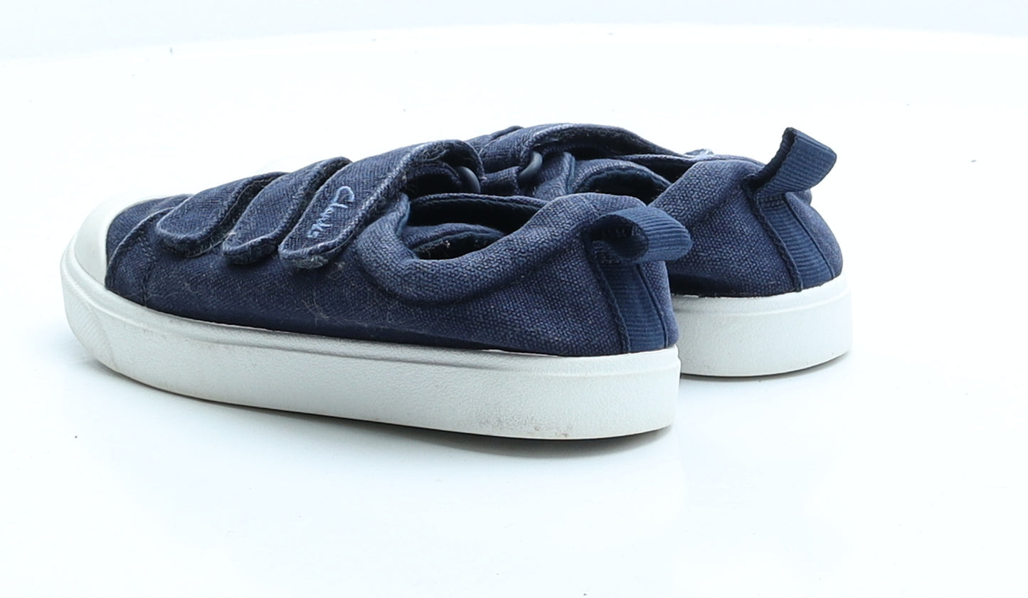 Clarks Boys Blue  Polyester Trainer  UK 11 11 EUR 29