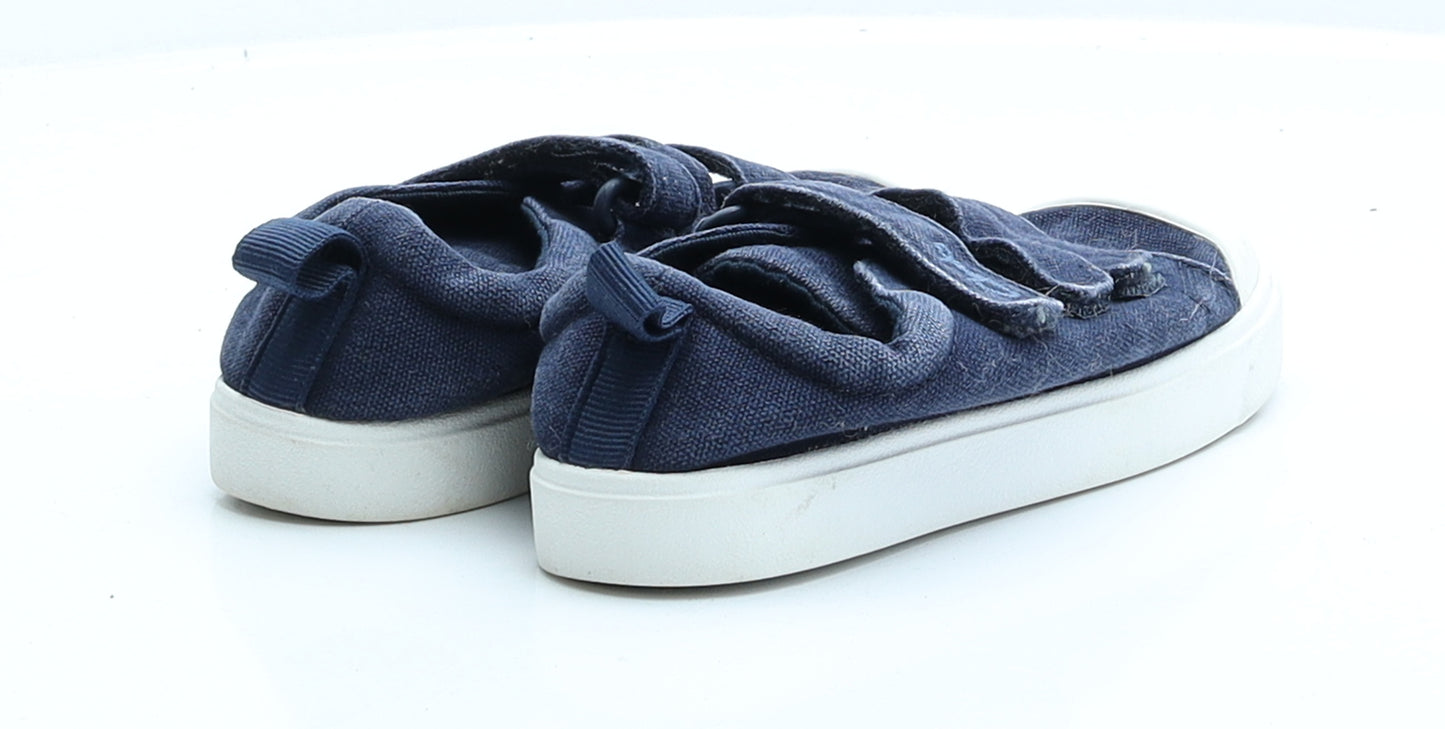 Clarks Boys Blue  Polyester Trainer  UK 11 11 EUR 29
