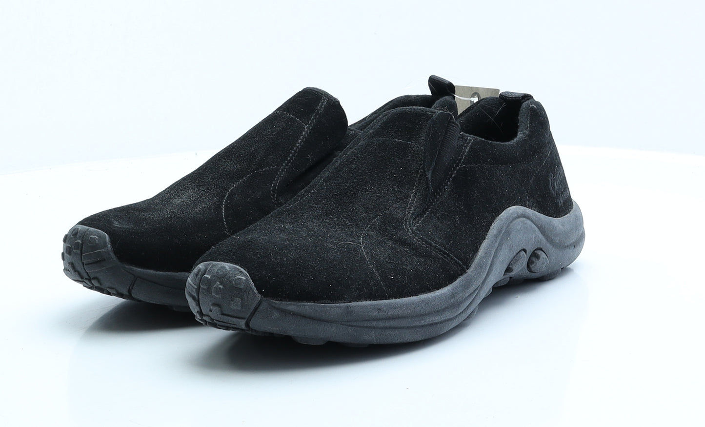 Cotton Traders Mens Black  Faux Suede Slip On Casual UK 9 9 EUR 42