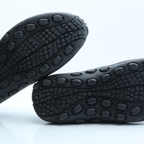 Cotton Traders Mens Black  Faux Suede Slip On Casual UK 9 9 EUR 42