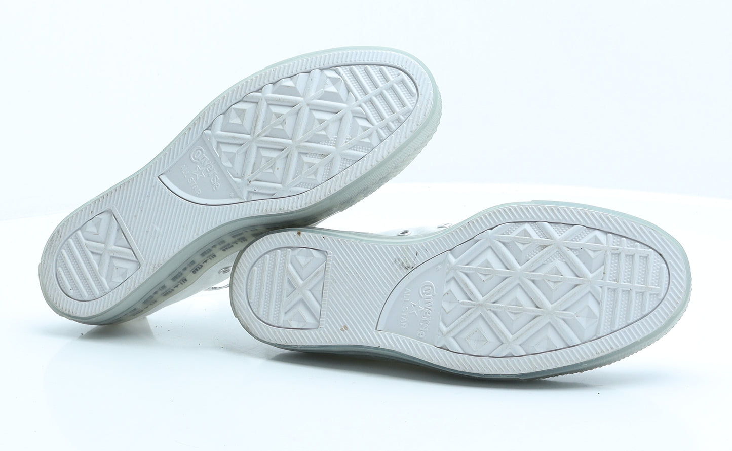 Converse Womens White  Polyester Trainer  UK 5.5 EUR 38.5