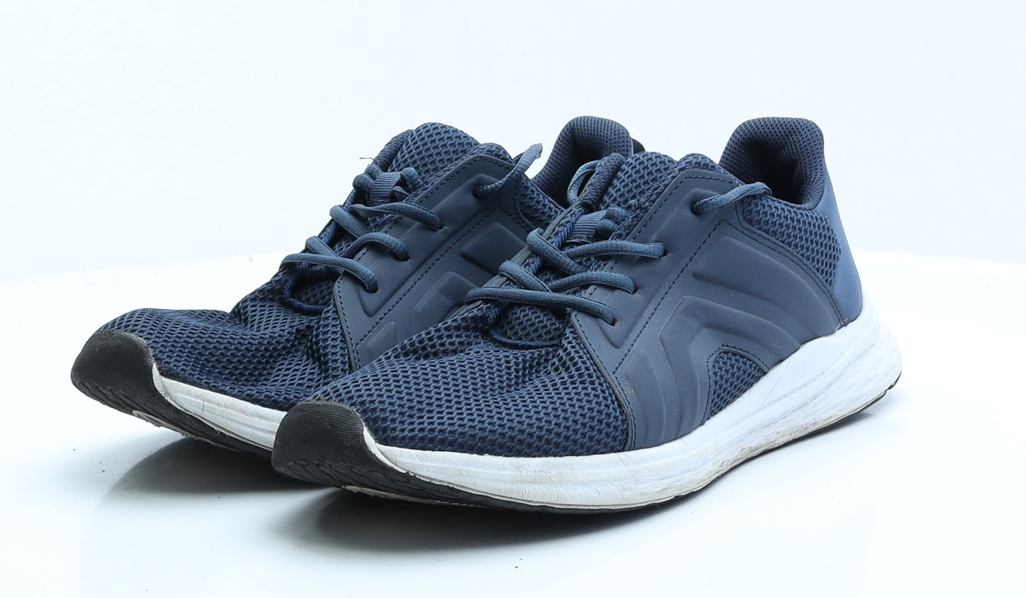 George Mens Blue  Polyester Trainer  UK 10 10 EUR 44