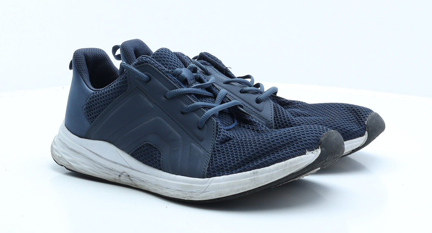 George Mens Blue  Polyester Trainer  UK 10 10 EUR 44