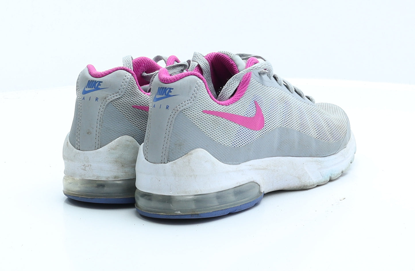 Nike Womens Grey  Polyester Trainer  UK 3 EUR 36