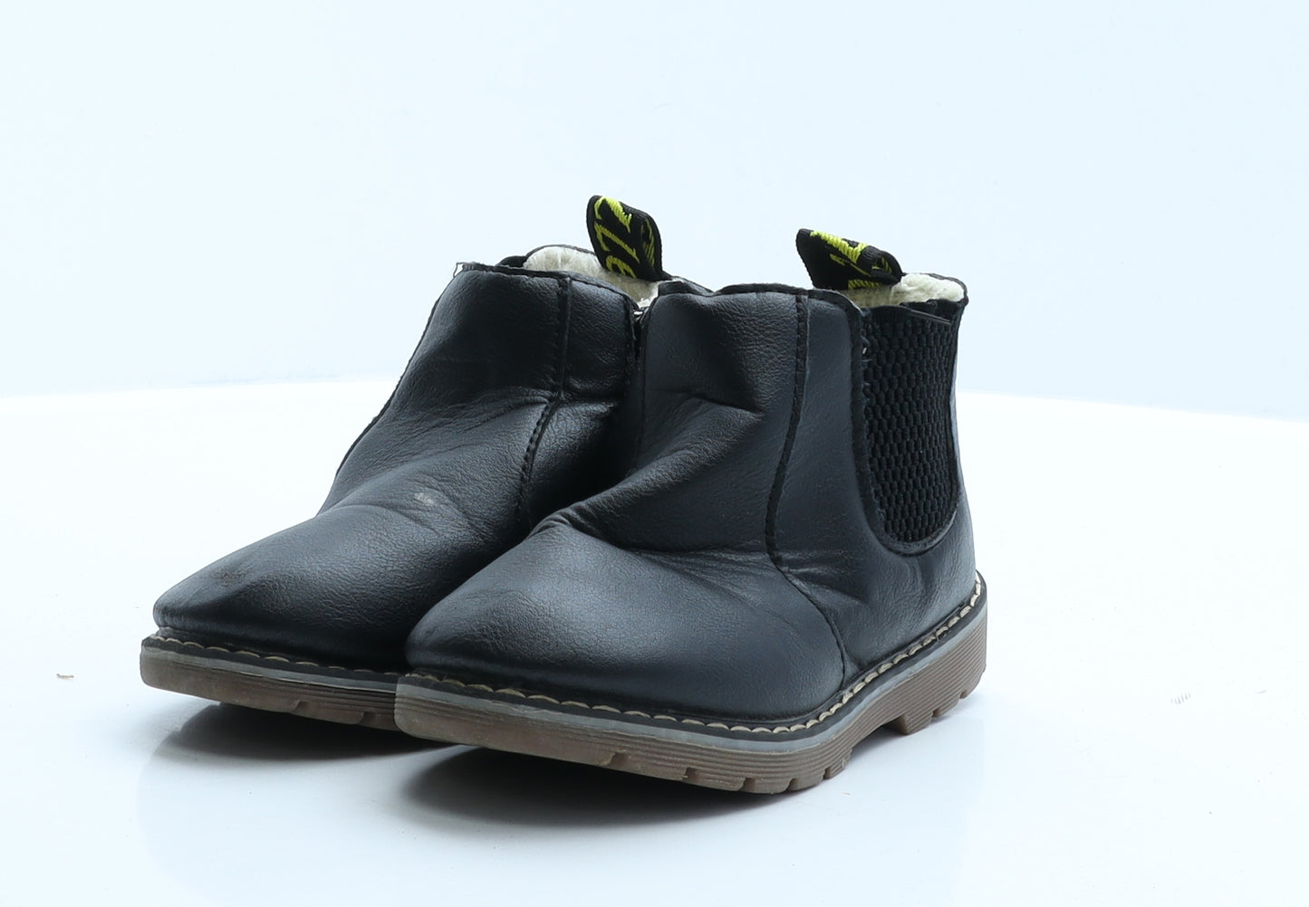 Bllie Boys Black  Polyester Bootie Boot 10.5 EUR 27