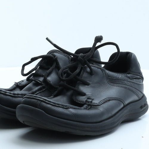 Kickers Boys Black  Polyester Oxford Casual 3 EUR 36