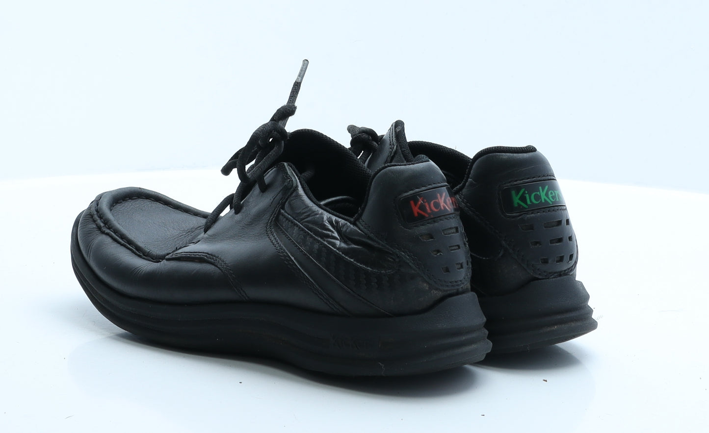 Kickers Boys Black  Polyester Oxford Casual 3 EUR 36