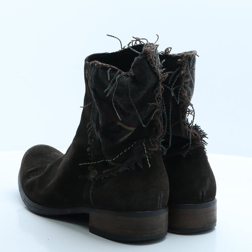 Energie Mens Brown  Polyamide Cowboy Boot 9 EUR 43