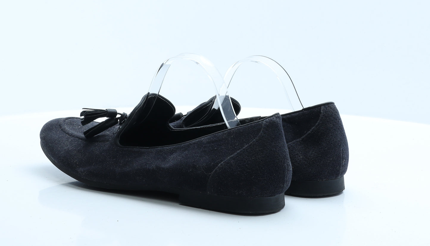 Topman Mens Blue  Polyester Loafer Casual 10.5 EUR 44