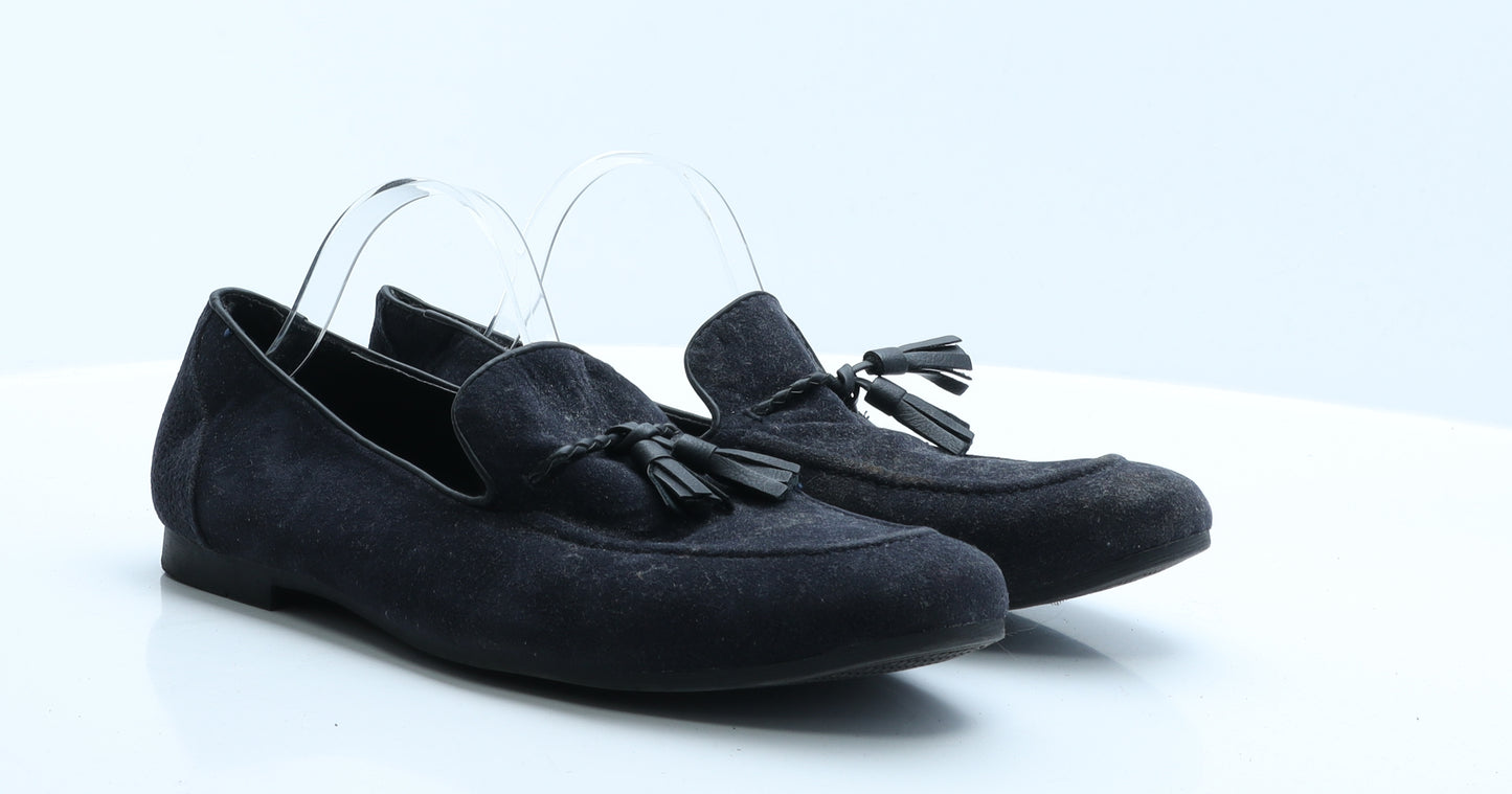 Topman Mens Blue  Polyester Loafer Casual 10.5 EUR 44