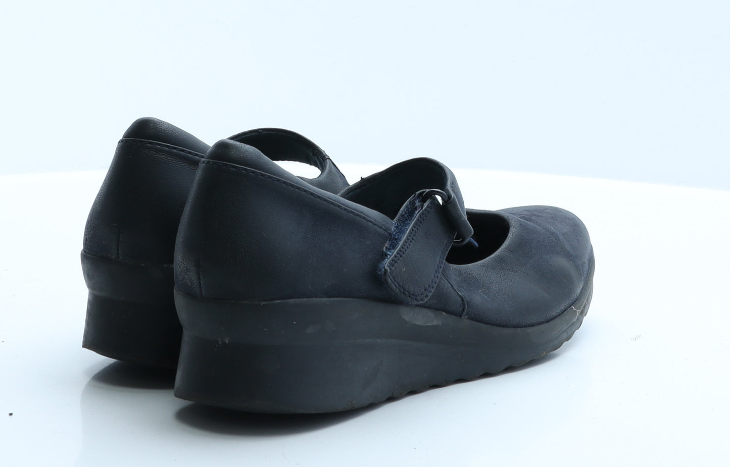 Cloudsteppers Womens Black  Polyester Espadrille Sandal 5.5 39