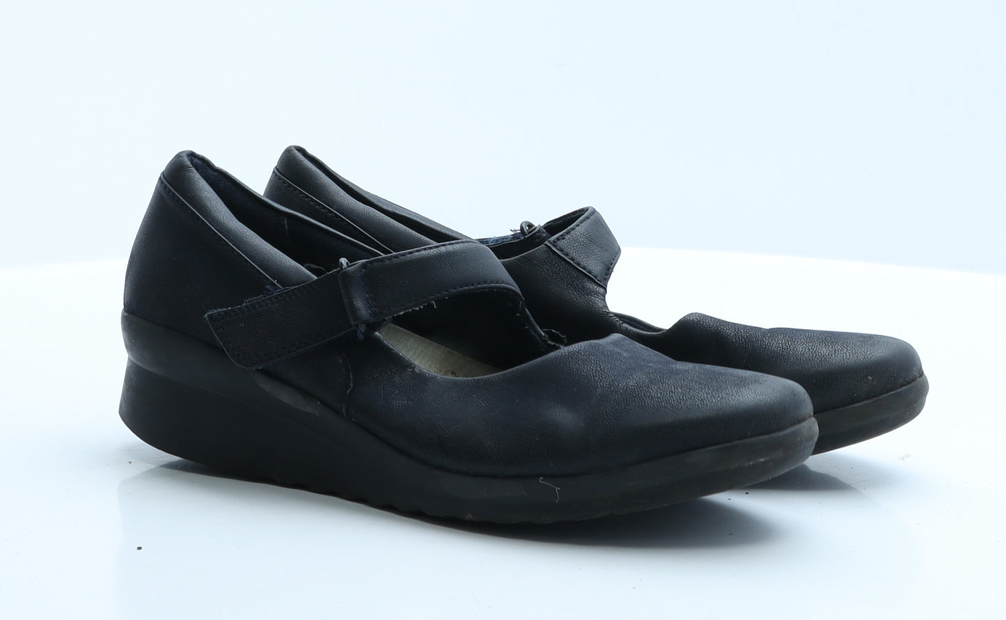 Cloudsteppers Womens Black  Polyester Espadrille Sandal 5.5 39