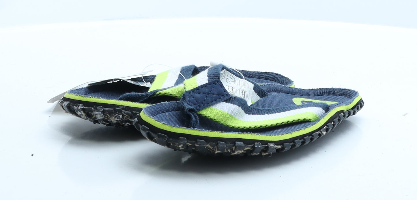 Gumbies Boys Blue  Polyamide Flip-Flop Slipper 13 EUR 31