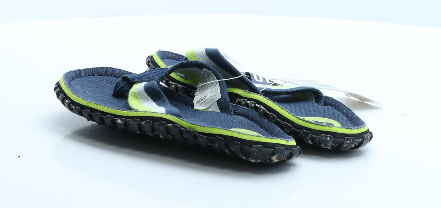 Gumbies Boys Blue  Polyamide Flip-Flop Slipper 13 EUR 31