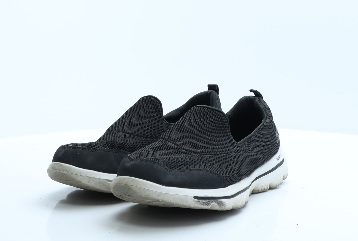 Skechers Womens Black  Polyester Loafer Flat UK 7 40