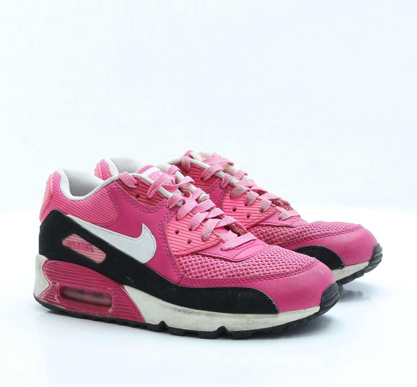 Nike Womens Pink  Polyester Trainer Casual UK 5.5 38.5