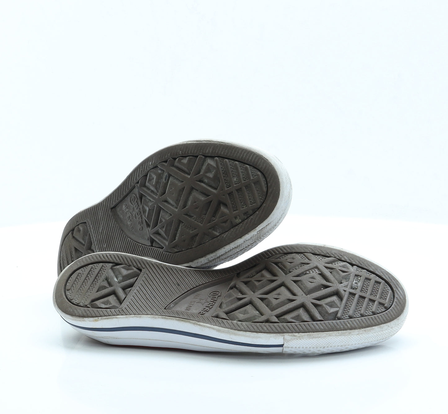 Converse Womens White  Fabric Trainer Casual UK 5