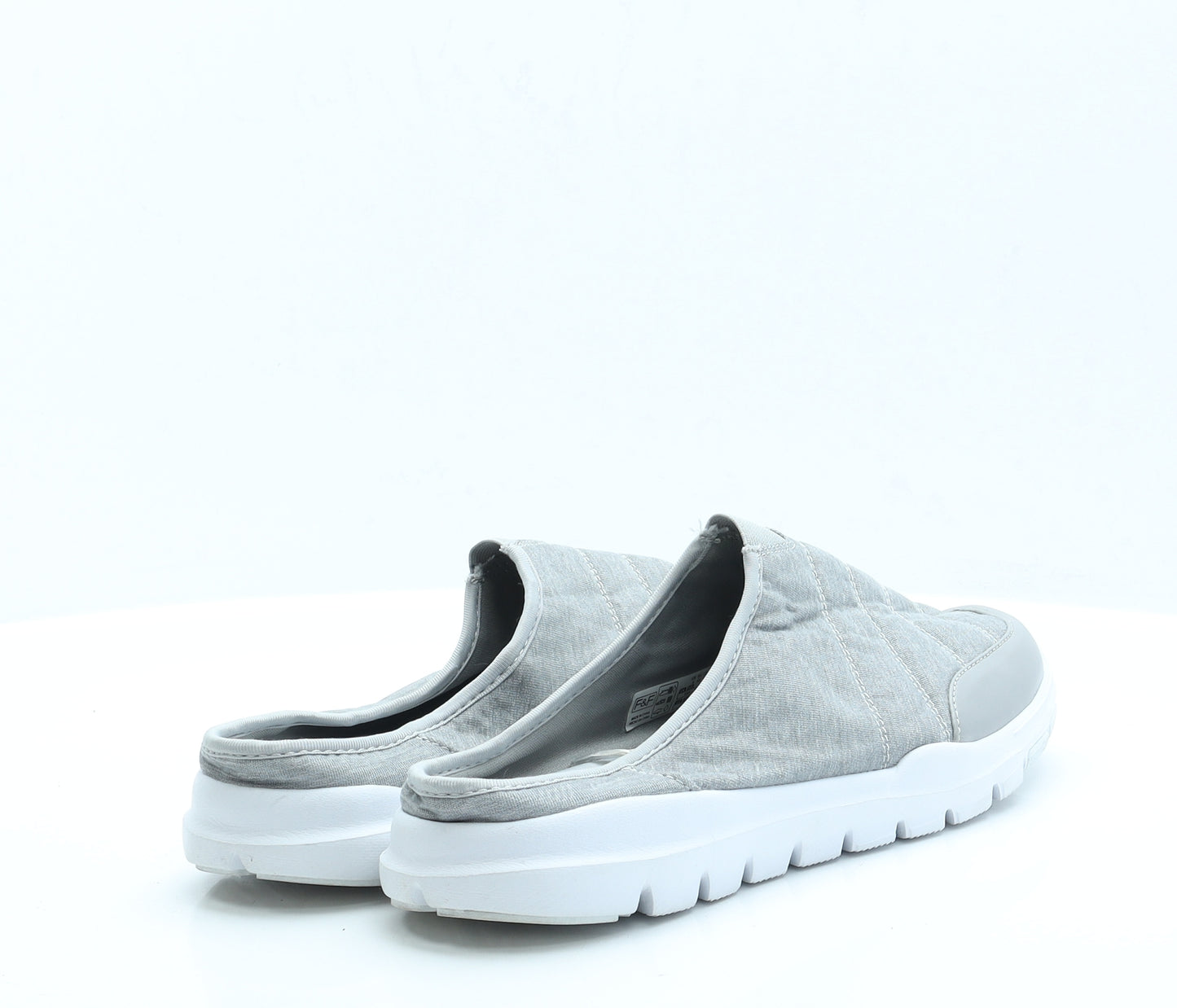 F&F Womens Grey  Polyester Slip On Casual UK 8 42
