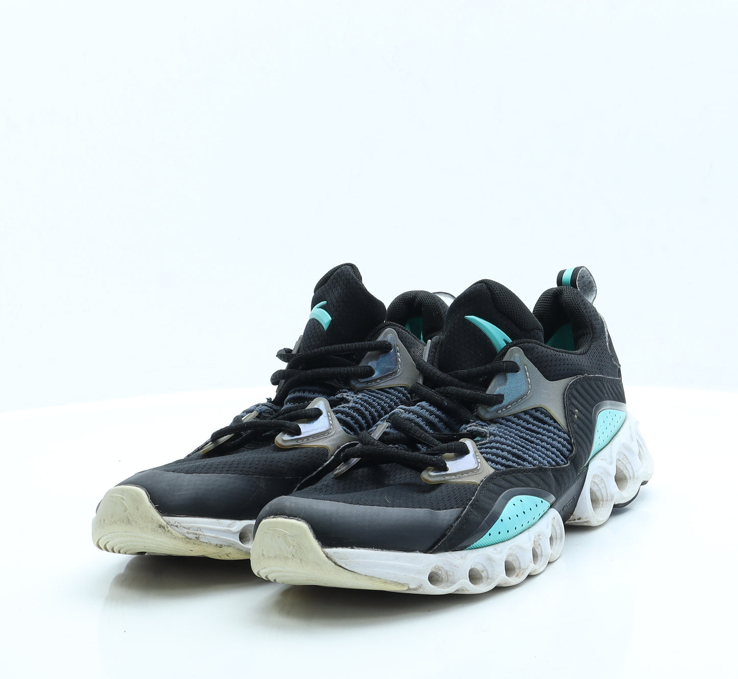 ANTA Mens Black  Polyester Trainer Casual UK 7.5 7.5