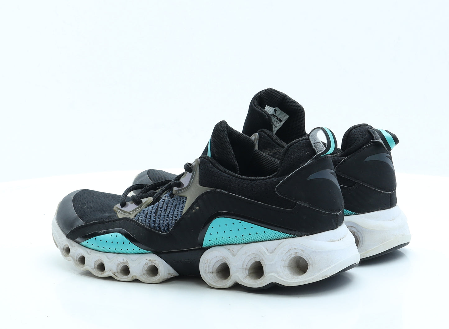 ANTA Mens Black  Polyester Trainer Casual UK 7.5 7.5