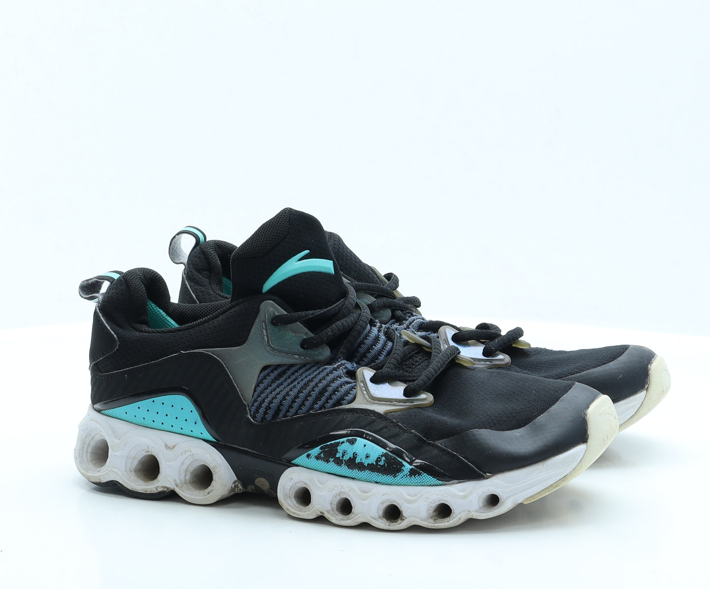 ANTA Mens Black  Polyester Trainer Casual UK 7.5 7.5