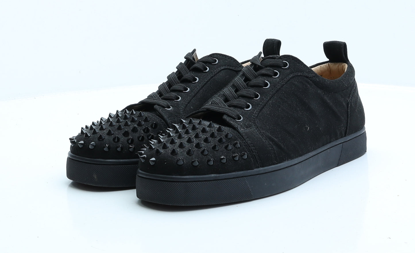 Christian Louboutin Mens Black Suede Trainer UK 8 EUR 41