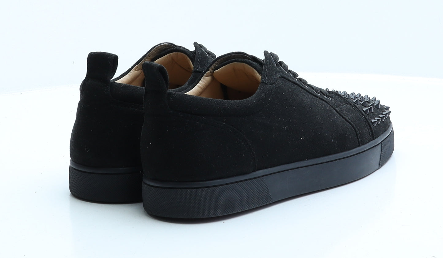 Christian Louboutin Mens Black Suede Trainer UK 8 EUR 41