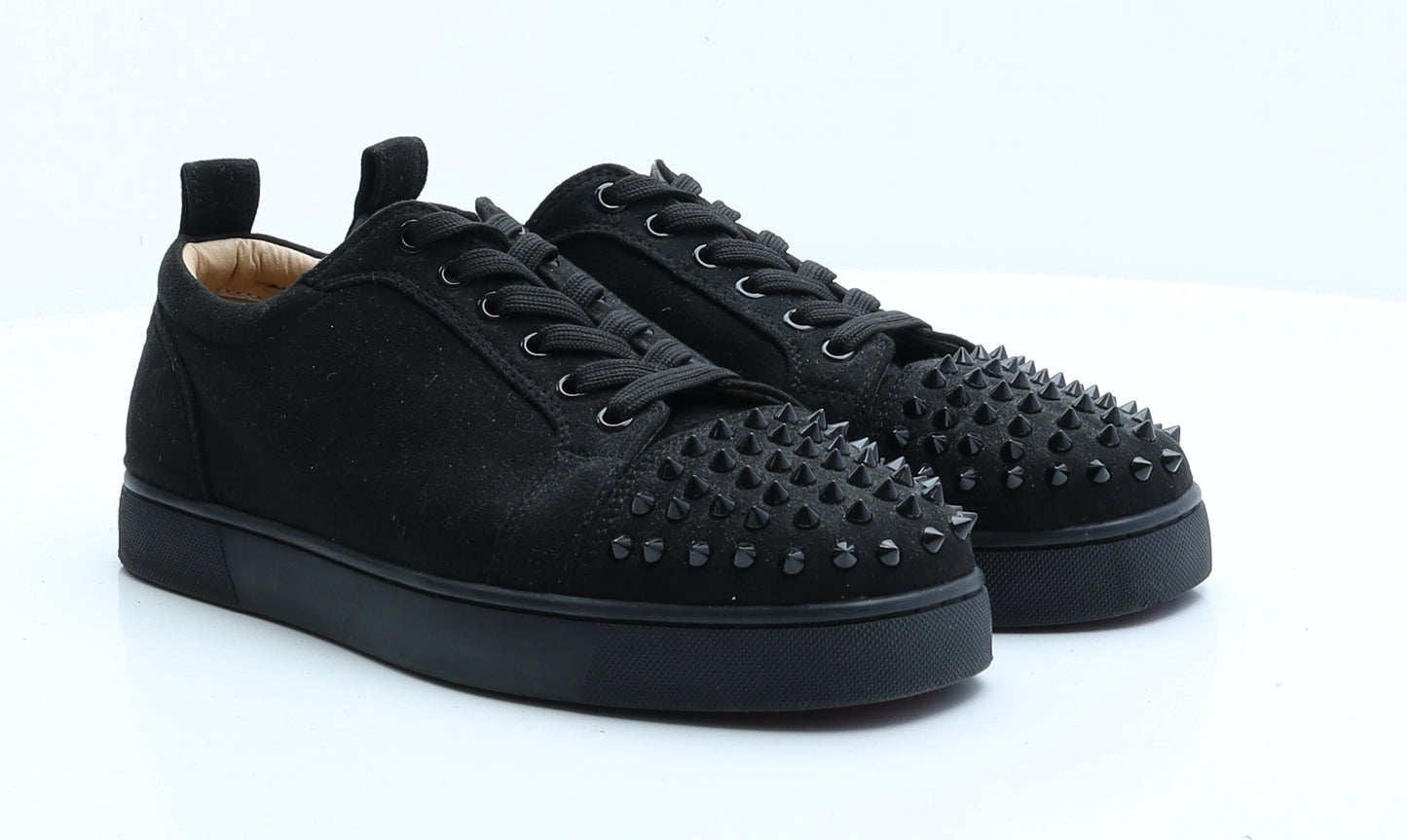 Christian Louboutin Mens Black Suede Trainer UK 8 EUR 41