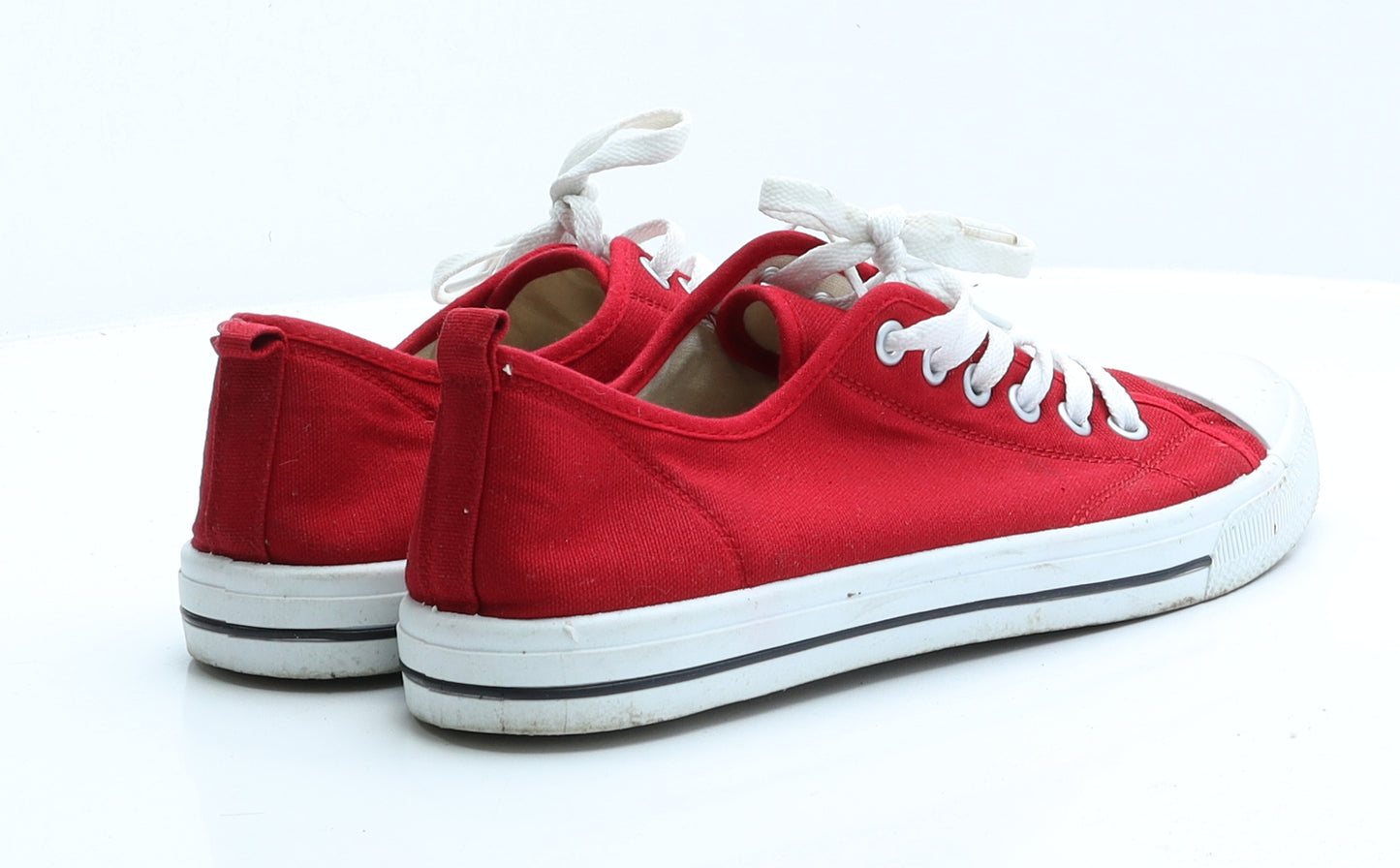 F&F Mens Red Polyester Trainer UK 10 EUR 44