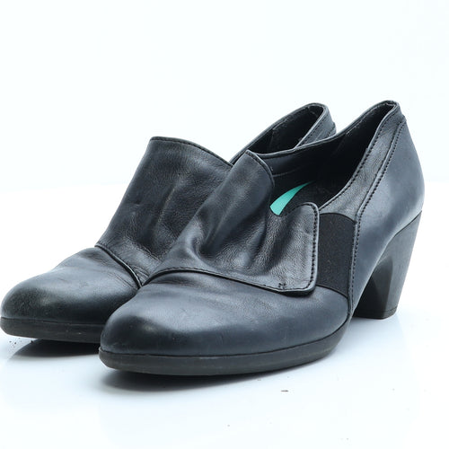 Preworn Womens Black  Polyester Court Heel UK 4 EUR 37 US 6