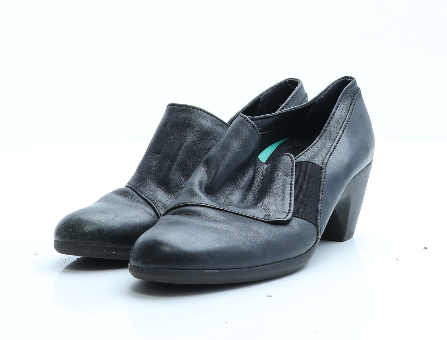 Preworn Womens Black  Polyester Court Heel UK 4 EUR 37 US 6