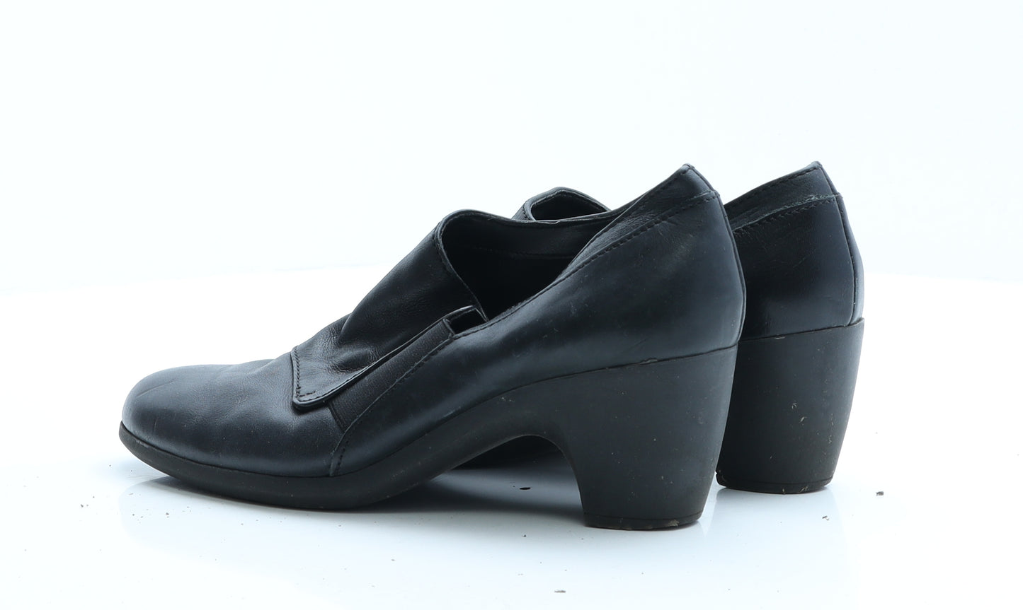 Preworn Womens Black  Polyester Court Heel UK 4 EUR 37 US 6