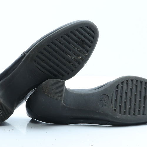 Preworn Womens Black  Polyester Court Heel UK 4 EUR 37 US 6