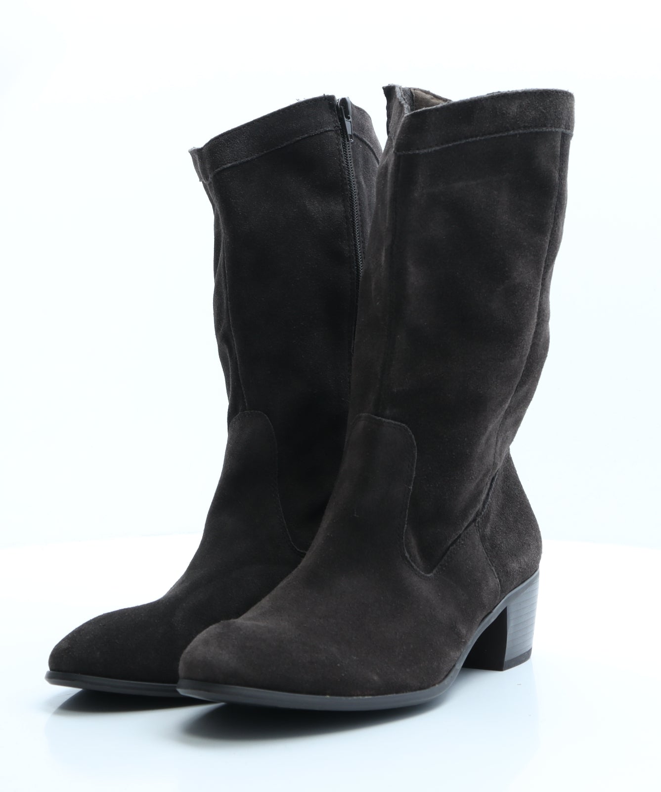 LULA Womens Brown  Polyester Slip On Boot UK 9 EUR 42