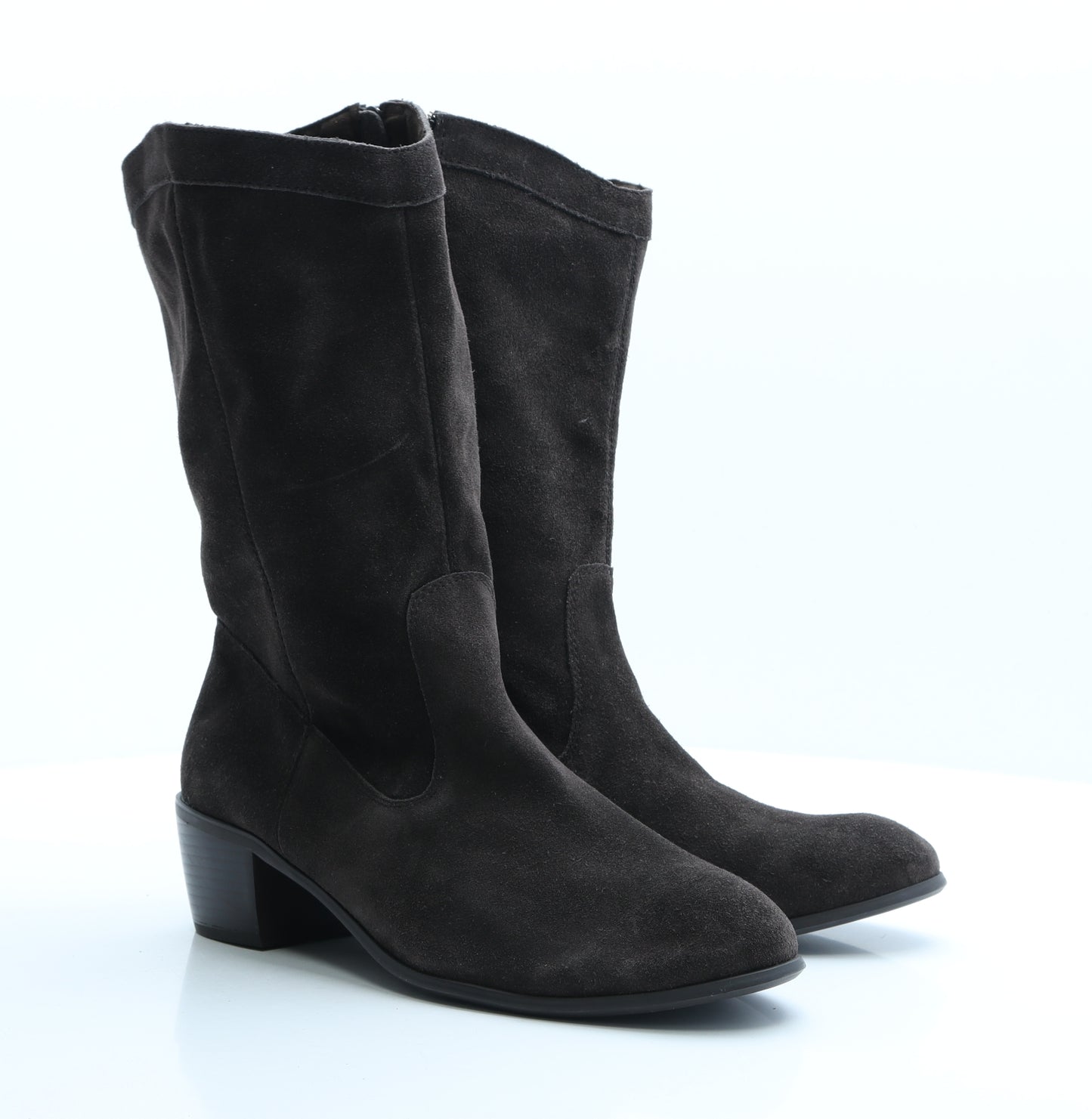 LULA Womens Brown  Polyester Slip On Boot UK 9 EUR 42