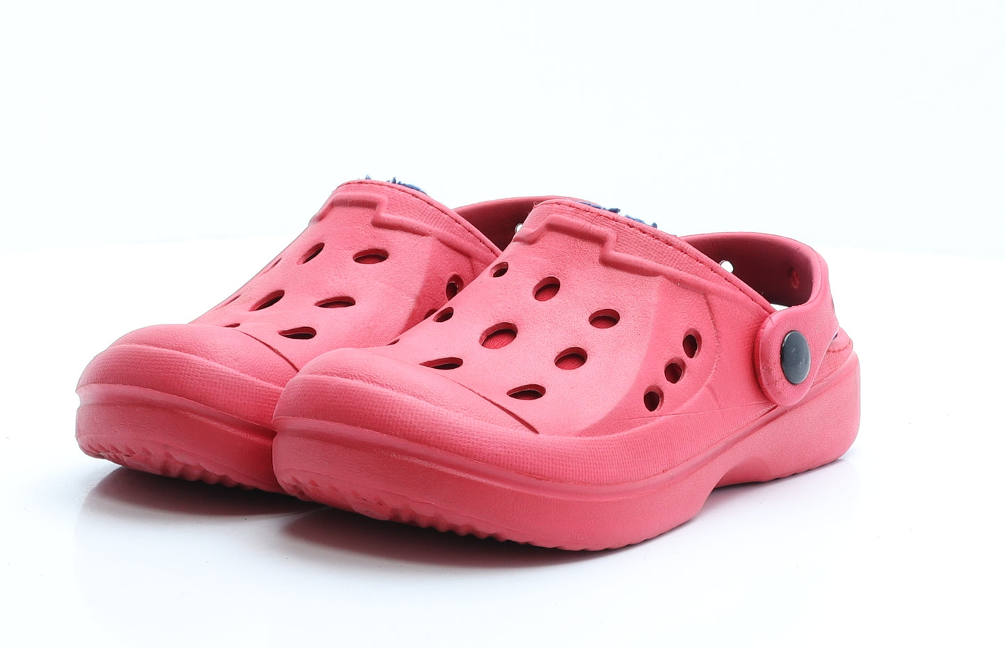 Preworn Boys Red  Rubber Clog  UK 12 12 EUR 31