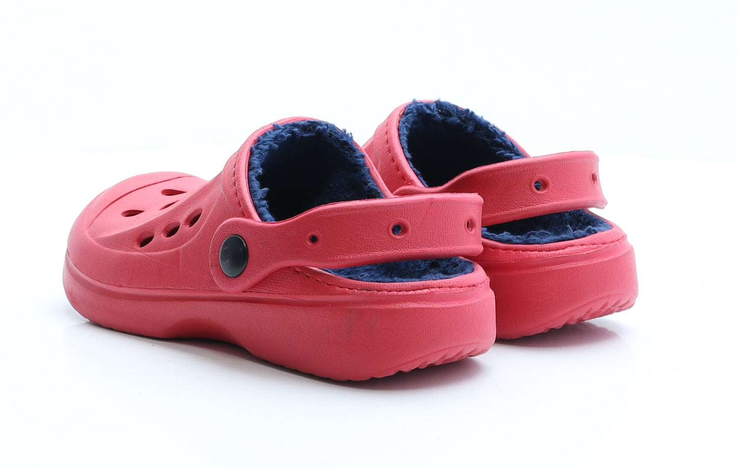 Preworn Boys Red  Rubber Clog  UK 12 12 EUR 31