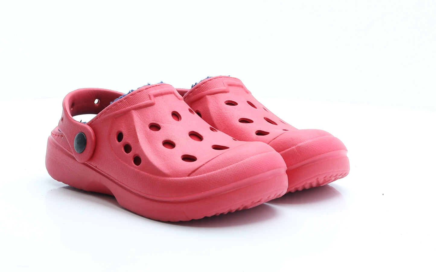 Preworn Boys Red  Rubber Clog  UK 12 12 EUR 31