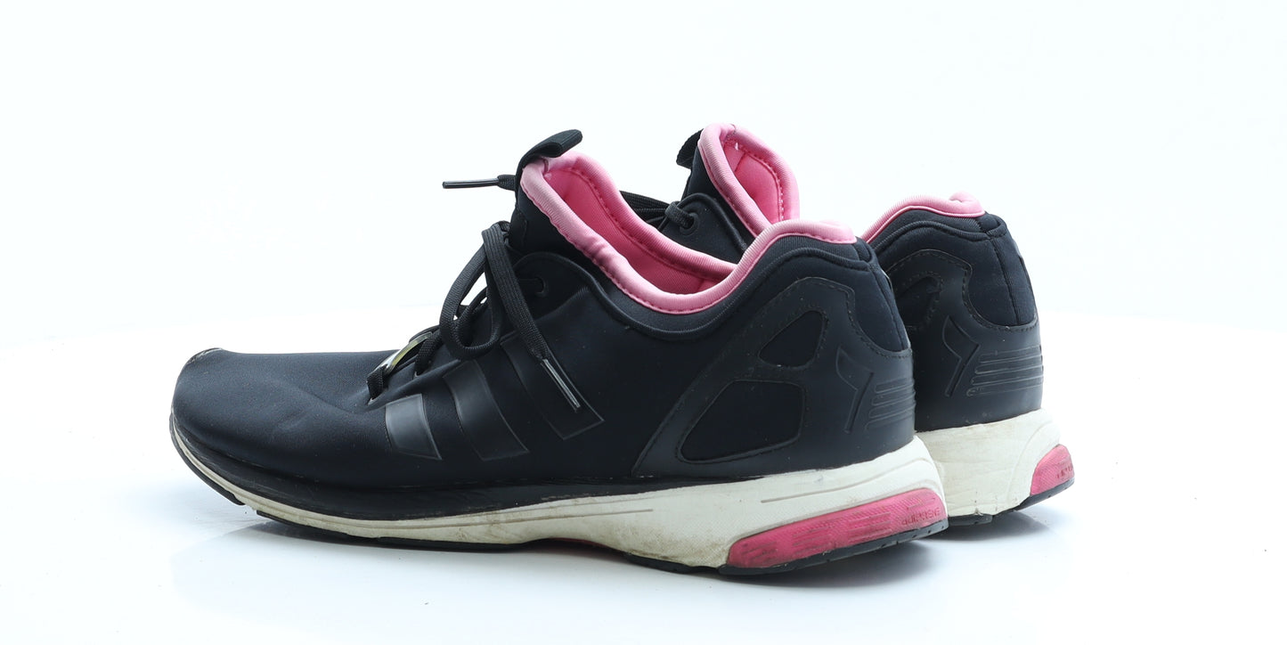 adidas Mens Black Polyester Trainer UK 8.5 EUR 42