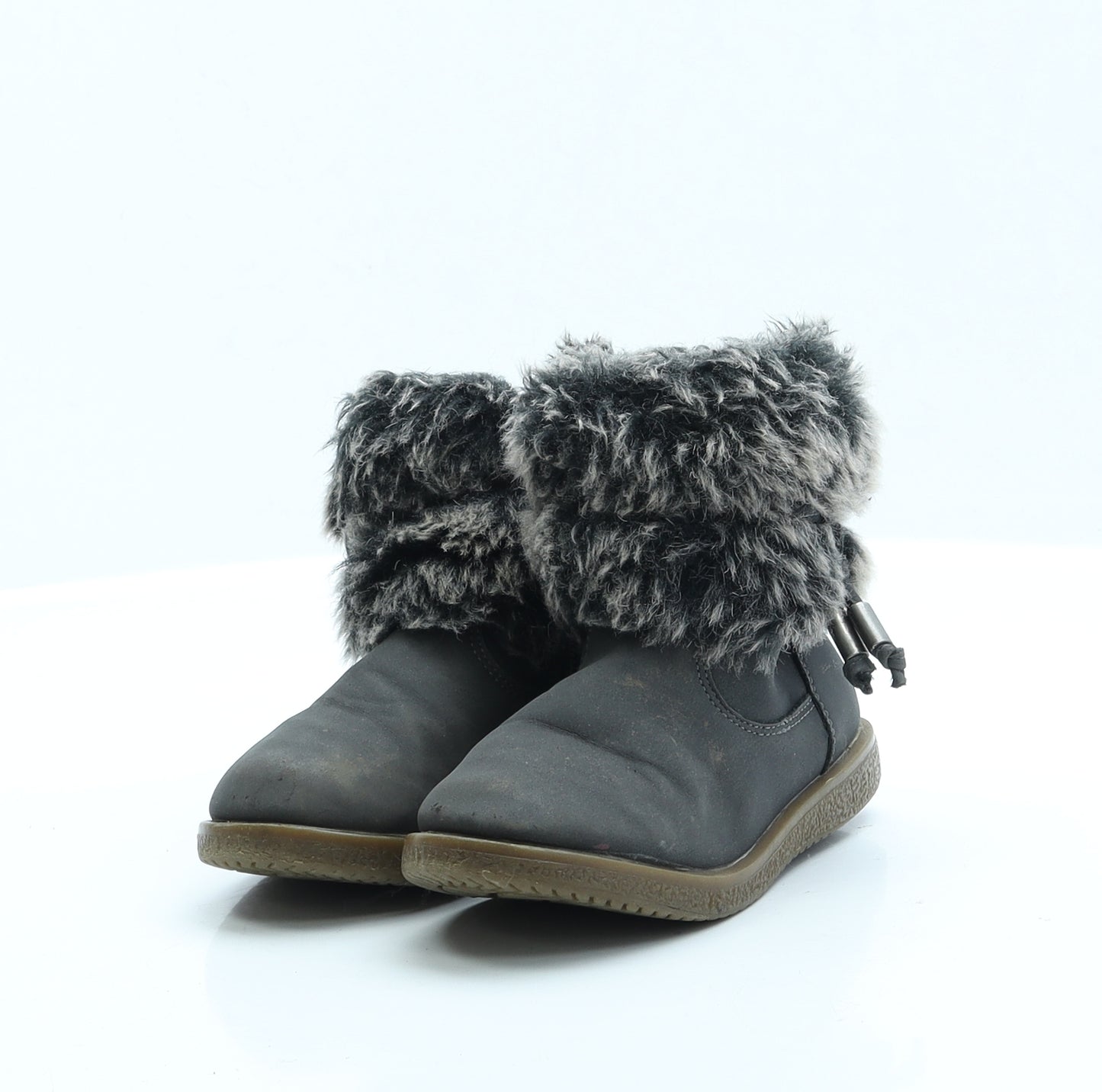 Walkright Girls Grey Polyester Chelsea Boot UK 7