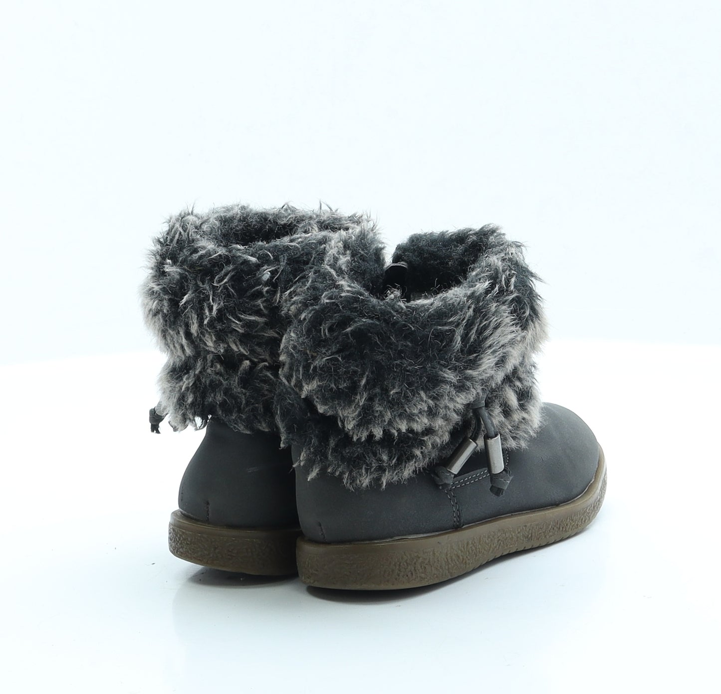 Walkright Girls Grey Polyester Chelsea Boot UK 7