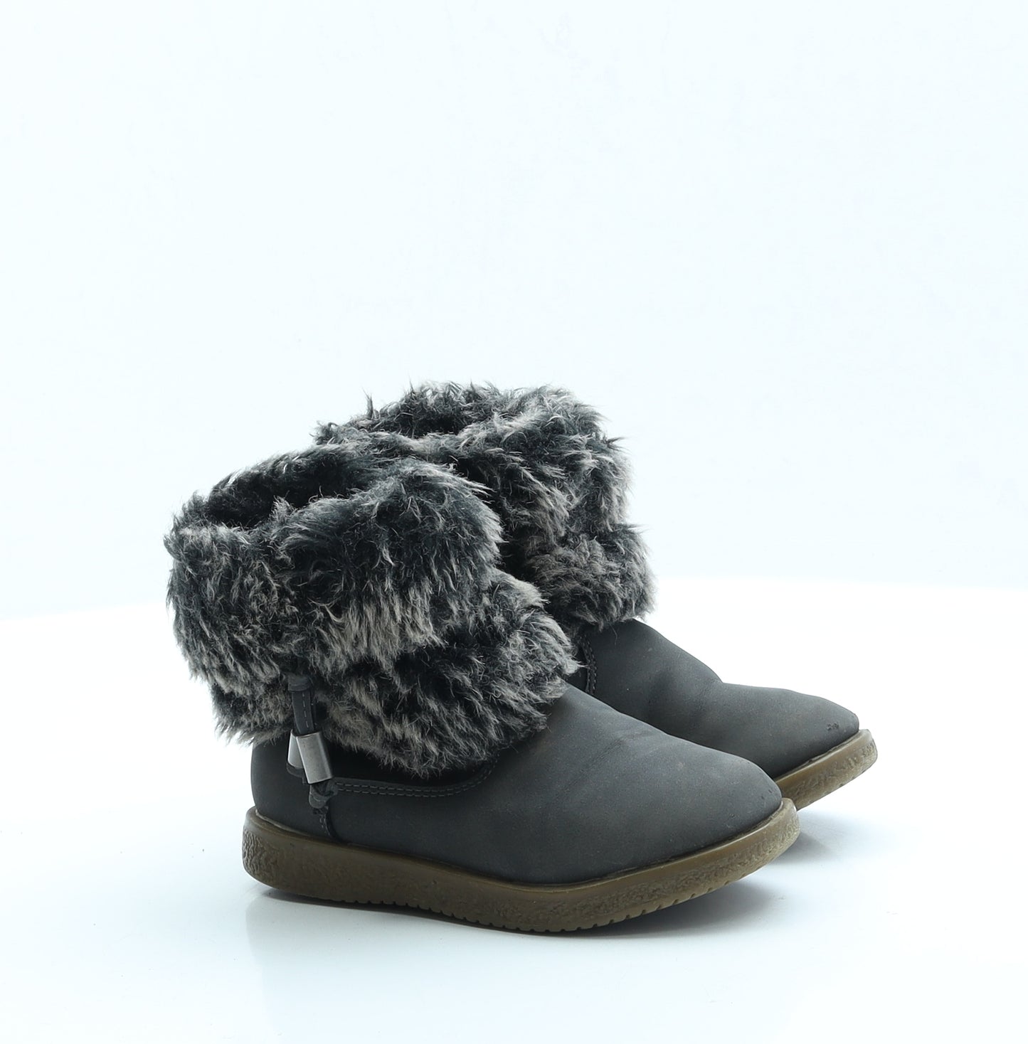 Walkright Girls Grey Polyester Chelsea Boot UK 7